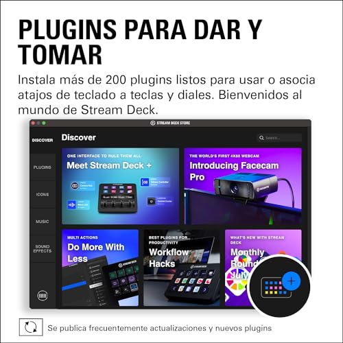 Thumbnail 6 de Elgato Stream Deck + controlador de directo con mezclador 🎛️