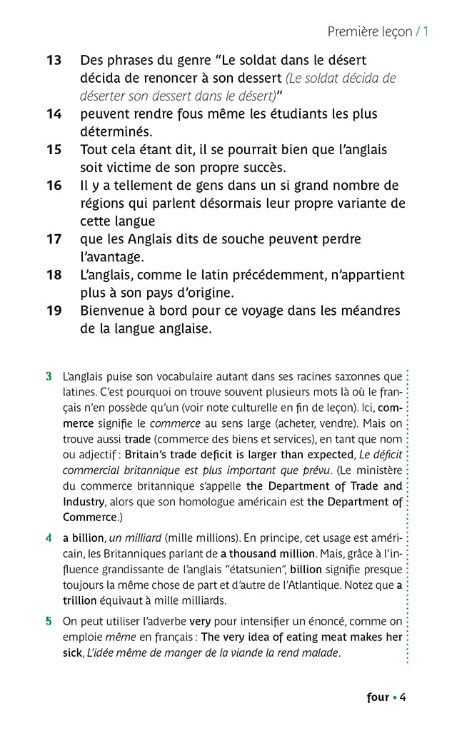 Detalle 1 de Perfectionnement Anglais – illustrerad tryckt bok för engelska språkstudier