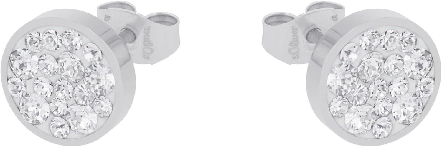 Thumbnail 2 de s.Oliver Ohrstecker aus Edelstahl, 1 cm