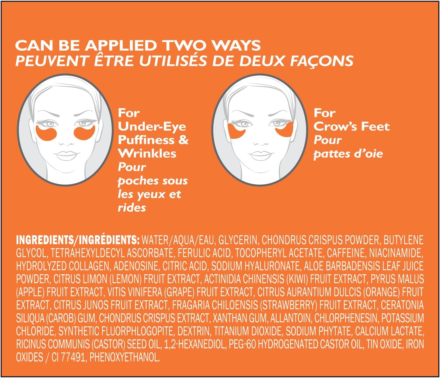 Detalle de Peter Thomas Roth Potent-C Power – Patch occhi in gel idraulico, confezione 60 patch