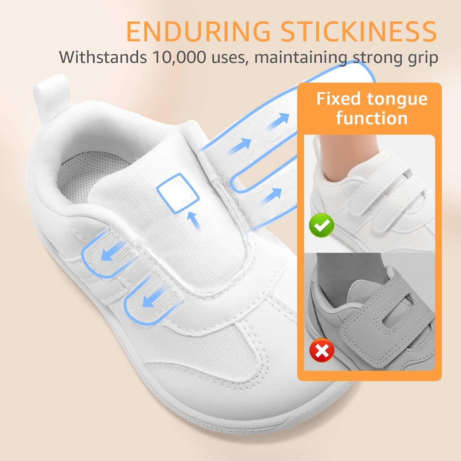 Thumbnail 5 de STQ KIDS Toddler Wide Toe Box Shoes 0mm