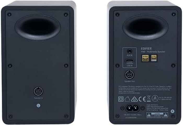 Thumbnail 3 de Edifier M60 Altoparlante multimediale Bluetooth 5.3 con LDAC e 66W RMS, desktop compatto nero