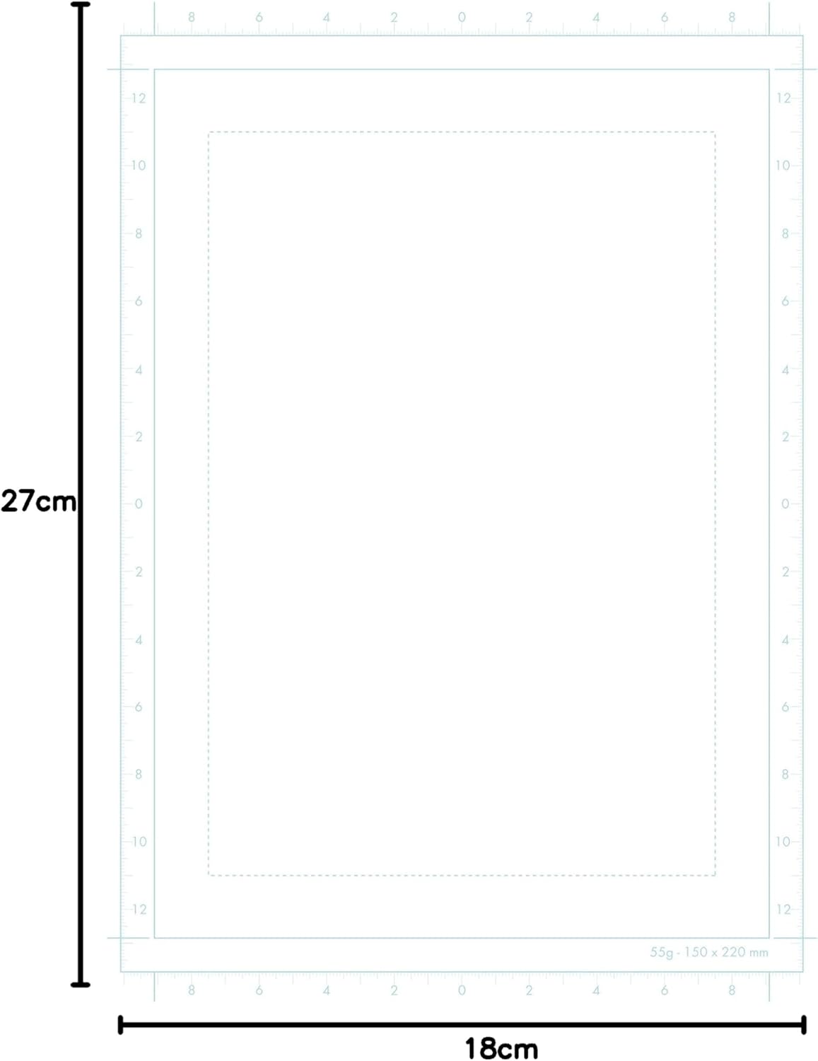 Thumbnail 5 de Clairefontaine 94039C Blocco collato Manga e Storyboard – 100 Fogli B4 55g, griglia semplice, 18x27 cm utili per schizzi
