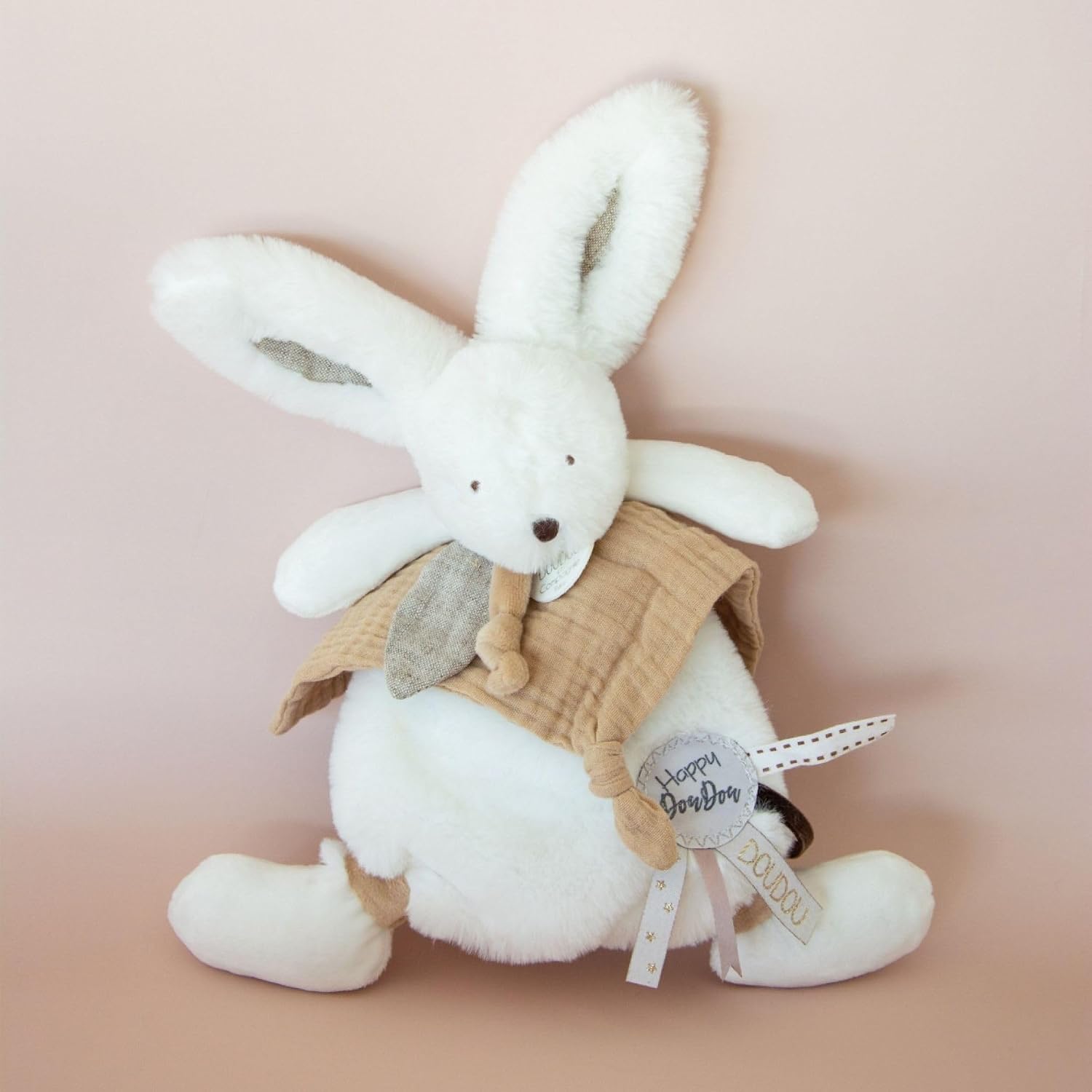 Detalle 2 de Doudou et Compagnie DC3740 doudou plat 25 cm