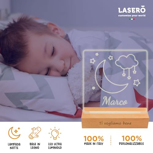 Detalle de LASERO' lampada personalizzata in plexiglass