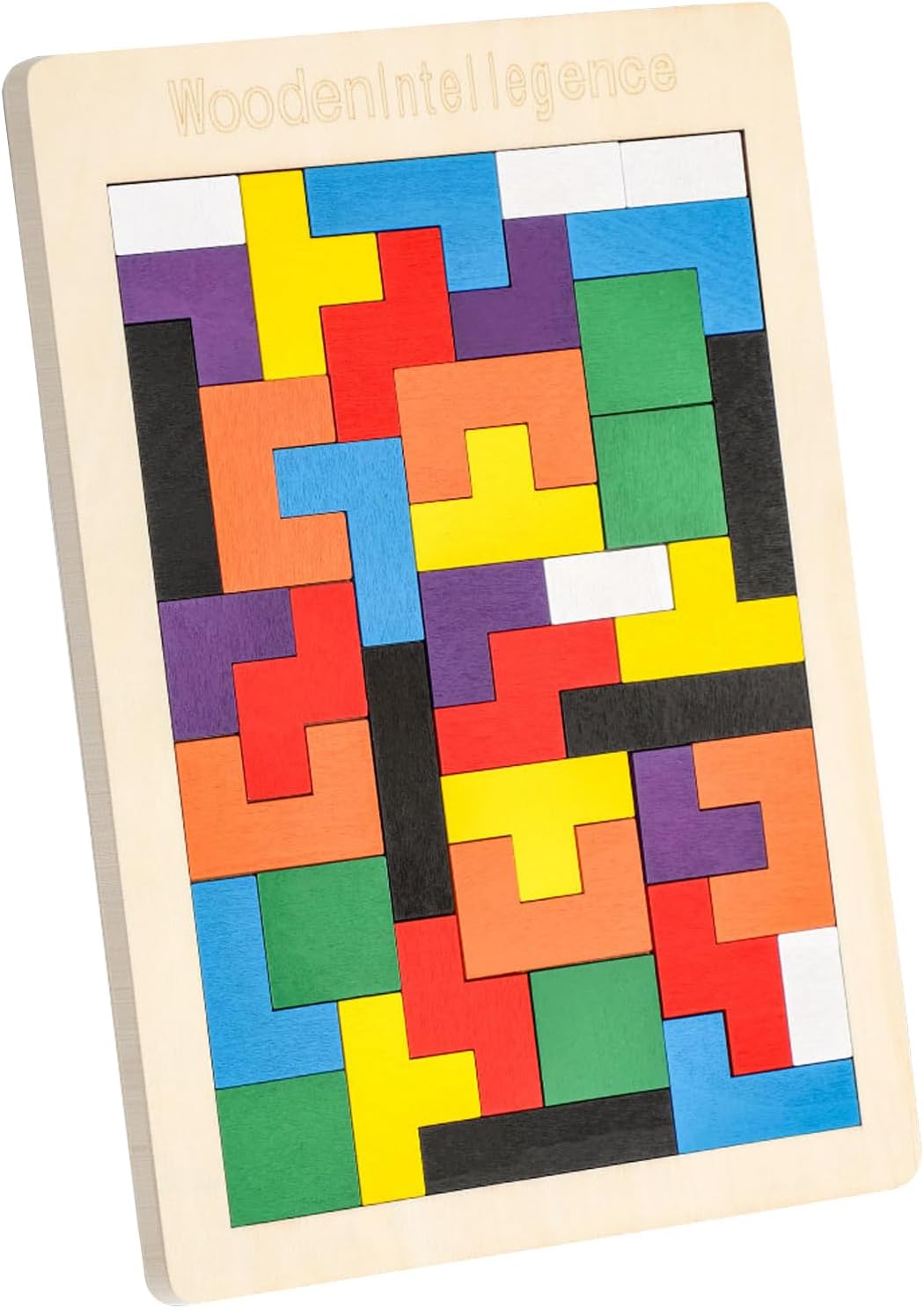 Thumbnail 3 de EACHHAHA Hexagon Holzpuzzle Box – Montessori Lernspielzeug aus Lindenholz für logisches Denken