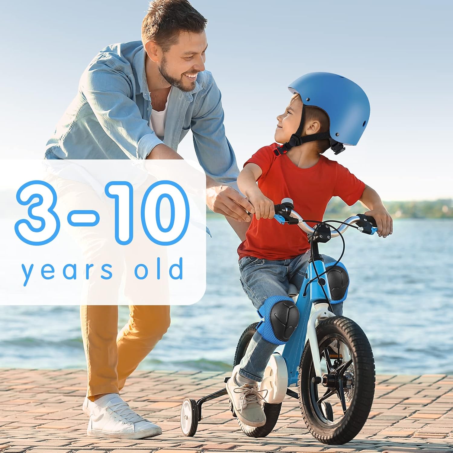 Thumbnail 4 de WayEee Kids Bike Helmet 7-in-1 Set