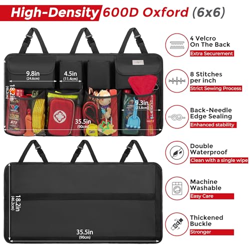 Thumbnail 3 de SURDOCA Car Trunk Organizer 8 pockets