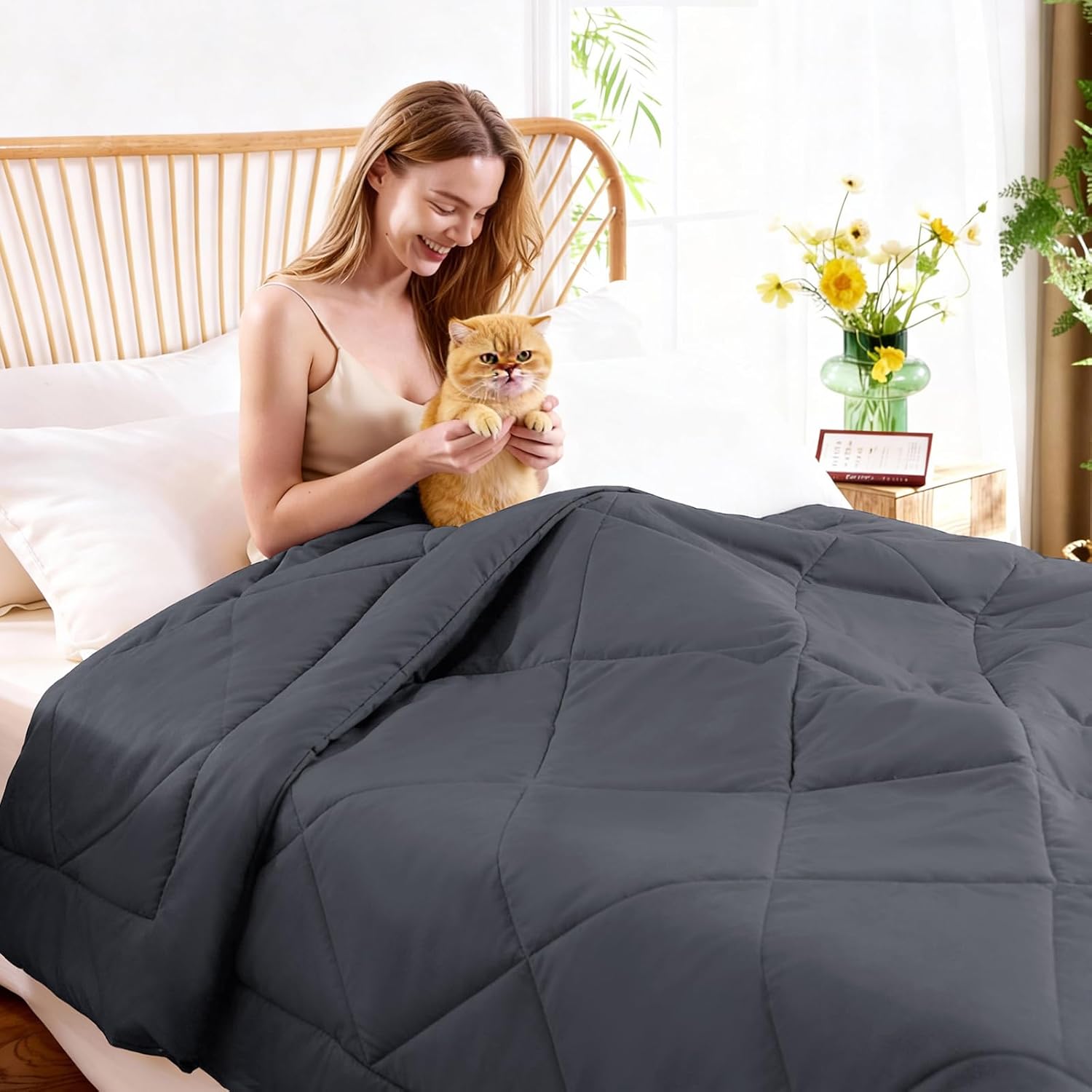 Thumbnail 2 de WAVVE Sommerbettdecke 140x200 cm – leichte Mikrofaser, atmungsaktiv, 150 gsm