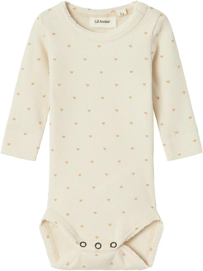 Detalle de NAME IT Baby Mädchen Langarm Slim Body – Nbfgago Ls Slim Body Lil…