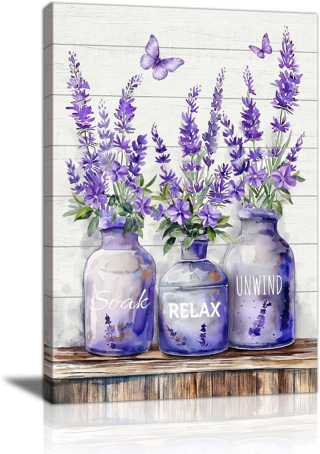 Thumbnail 6 de Beach White Flowers in the Vase Framed Canvas Wall Art (30×40cm)