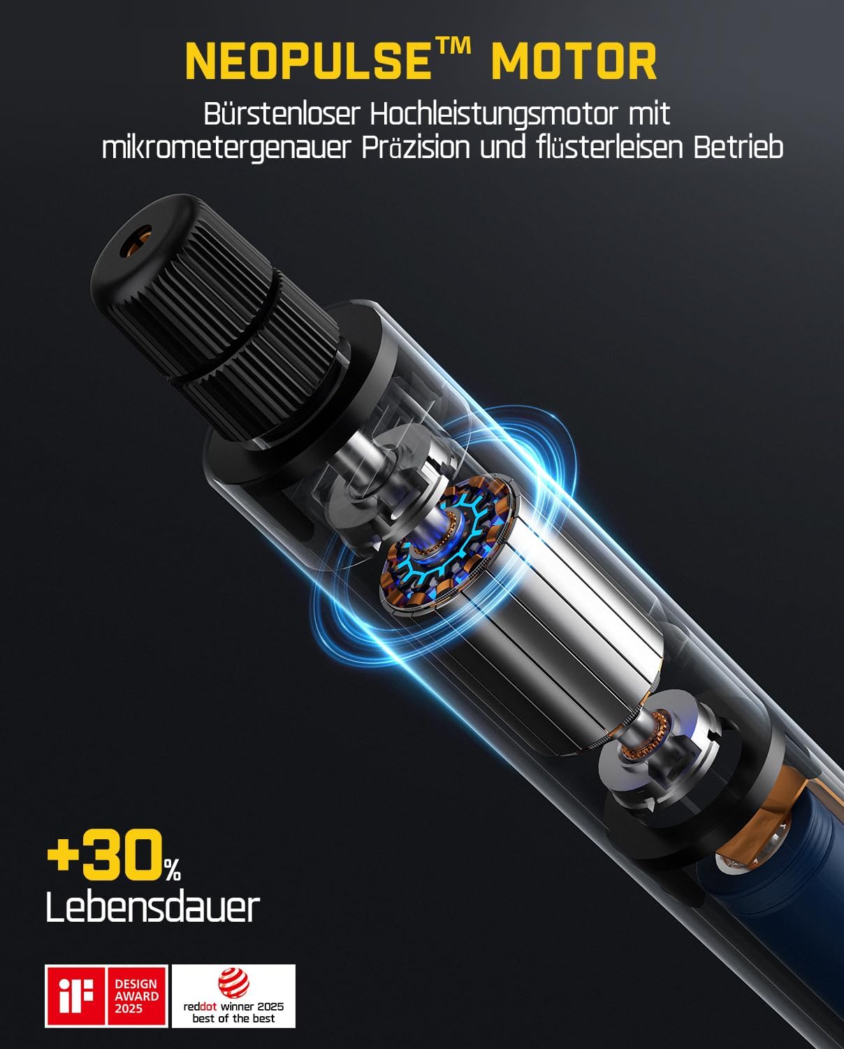 Thumbnail 1 de Fanttik F2 Master Mini Multifunktionswerkzeug 25000 U/min