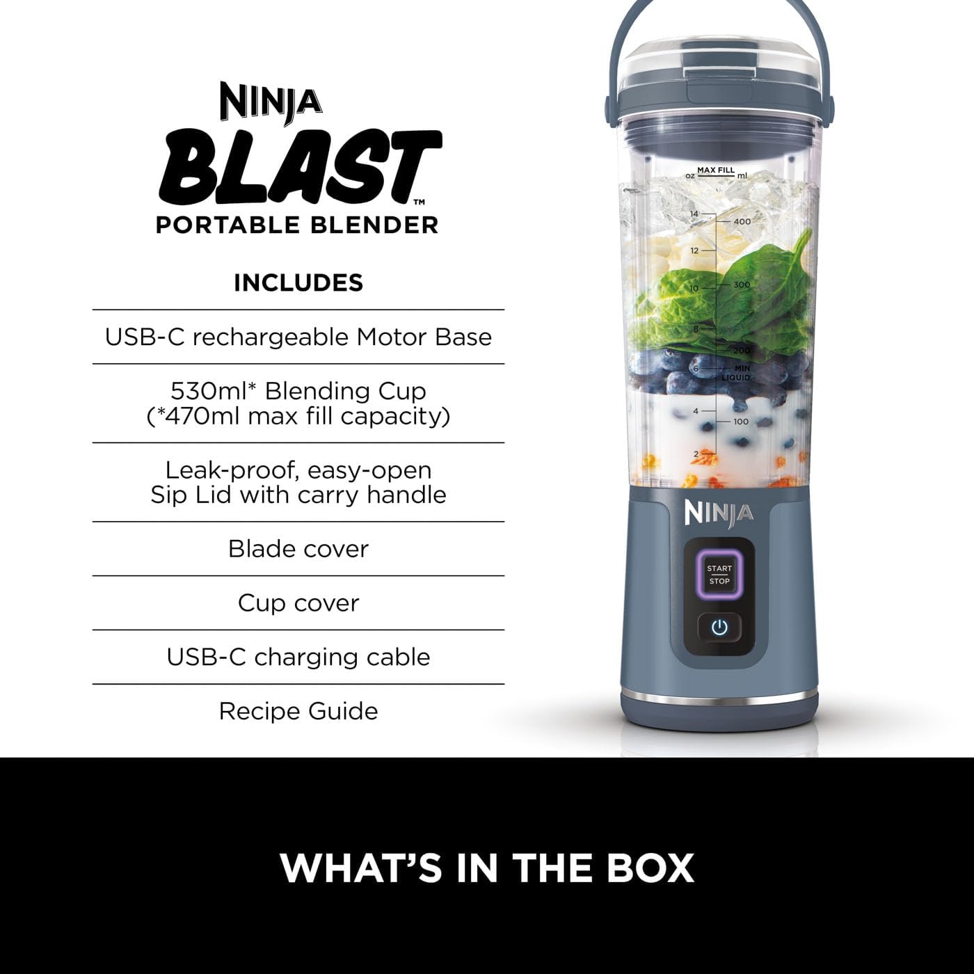 Thumbnail 1 de Ninja Blast Portable Blender 530ml