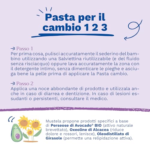 Thumbnail 4 de Mustela Pasta Cambio: crema pannolino biologica per neonato e bambino, 150 ml