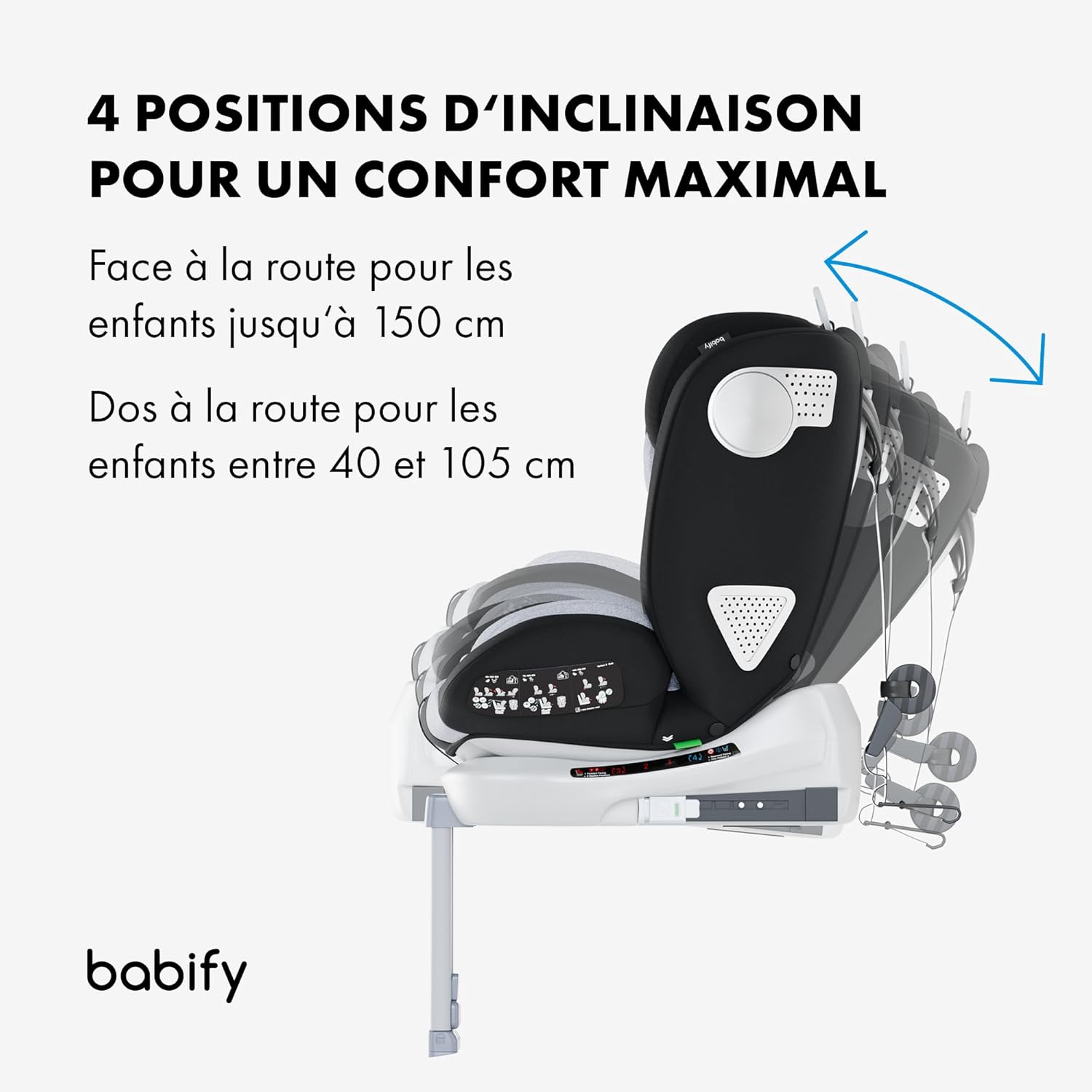 Thumbnail 6 de Babify Siège auto pivotant 360°