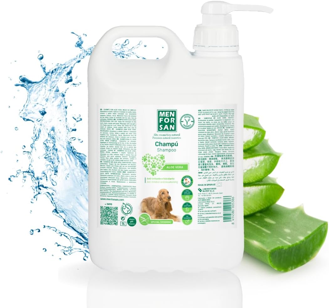 Thumbnail 6 de Menforsan Aloe Vera Hundeshampoo – 1000 ml