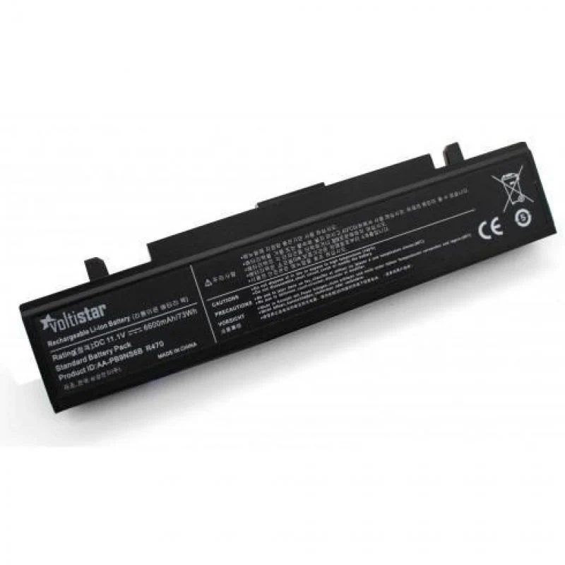Detalle 2 de Voltistar Batería para Portátil Samsung E152/E251/E252/E372 y más (AA-PB9NC5B/AA-PB9NC6B/AA-PB9NS6B) — 11.1 V, 6600 mAh