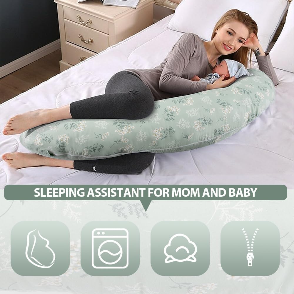 Detalle de Chilling Home 2-in-1 Stillkissen XXL Schwangerschaftskissen