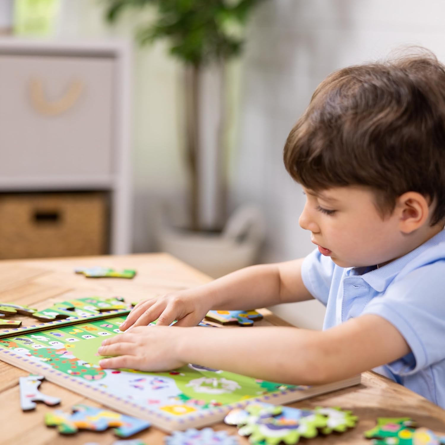 Detalle de Melissa & Doug Animal Silly Friends 🐻 Juguete Infantil