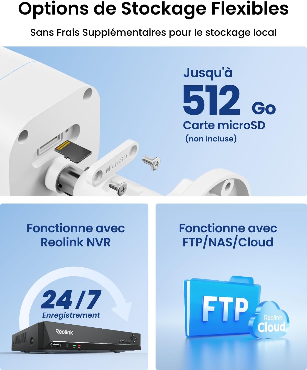 Thumbnail 4 de Reolink RLC-810A : caméra IP PoE 4K extérieure avec détection personne/véhicule/animal