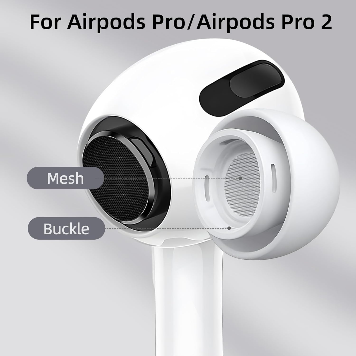 Thumbnail 6 de AirPods Pro: 4 pares de almohadillas silicona XS–L