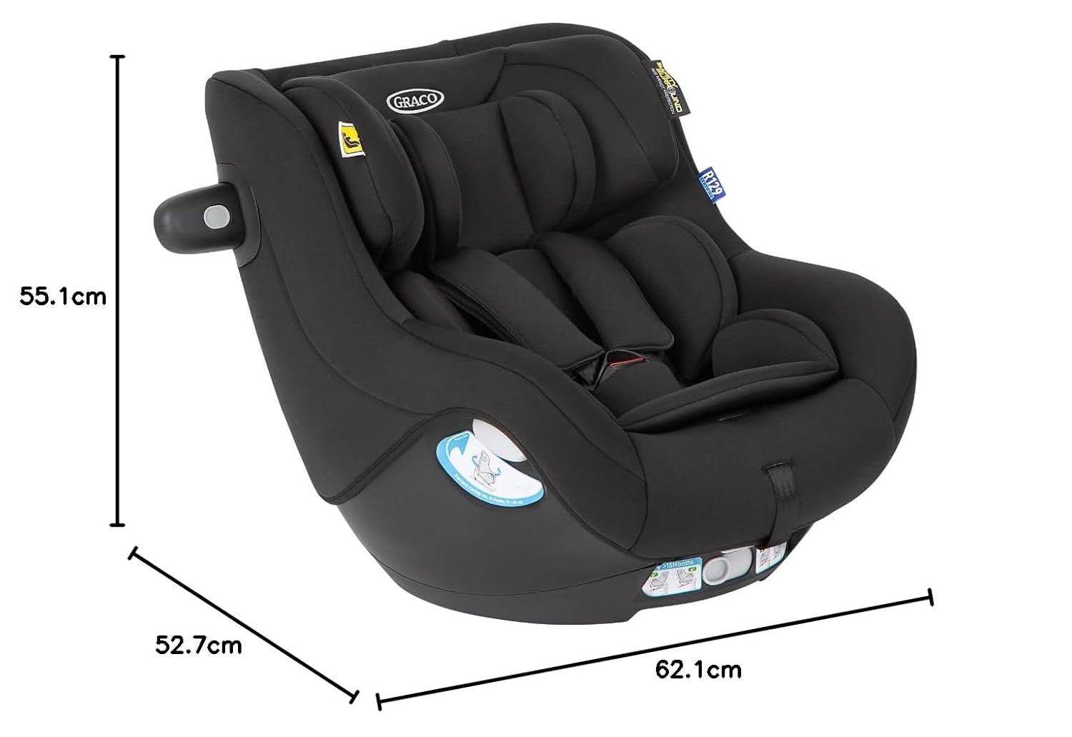 Thumbnail 4 de Graco SnugGo i-Size R129: 360° drehbarer Reboarder für die SnugTurn Basisstation