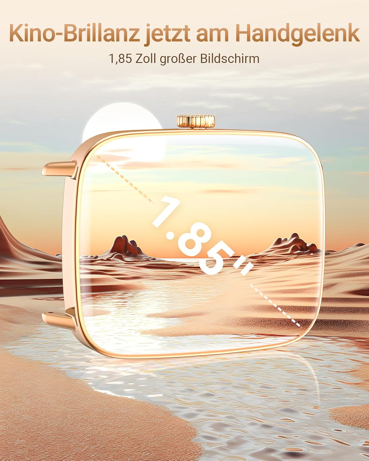 Thumbnail 6 de Samsung Galaxy Smartwatch mit Telefonfunktion 1,85" Fitnessuhr
