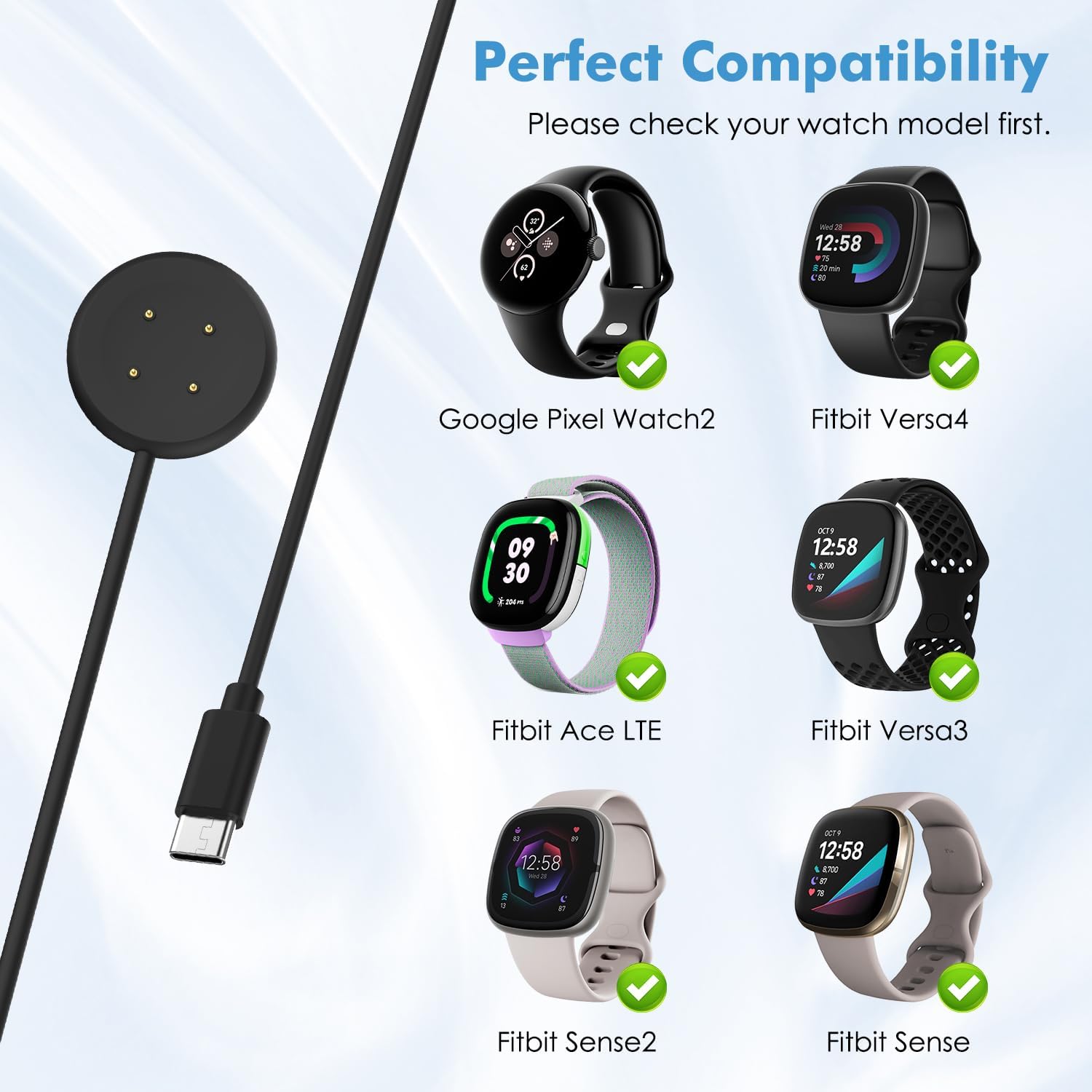 Thumbnail 1 de MoKo Charger for Pixel Watch 3/2