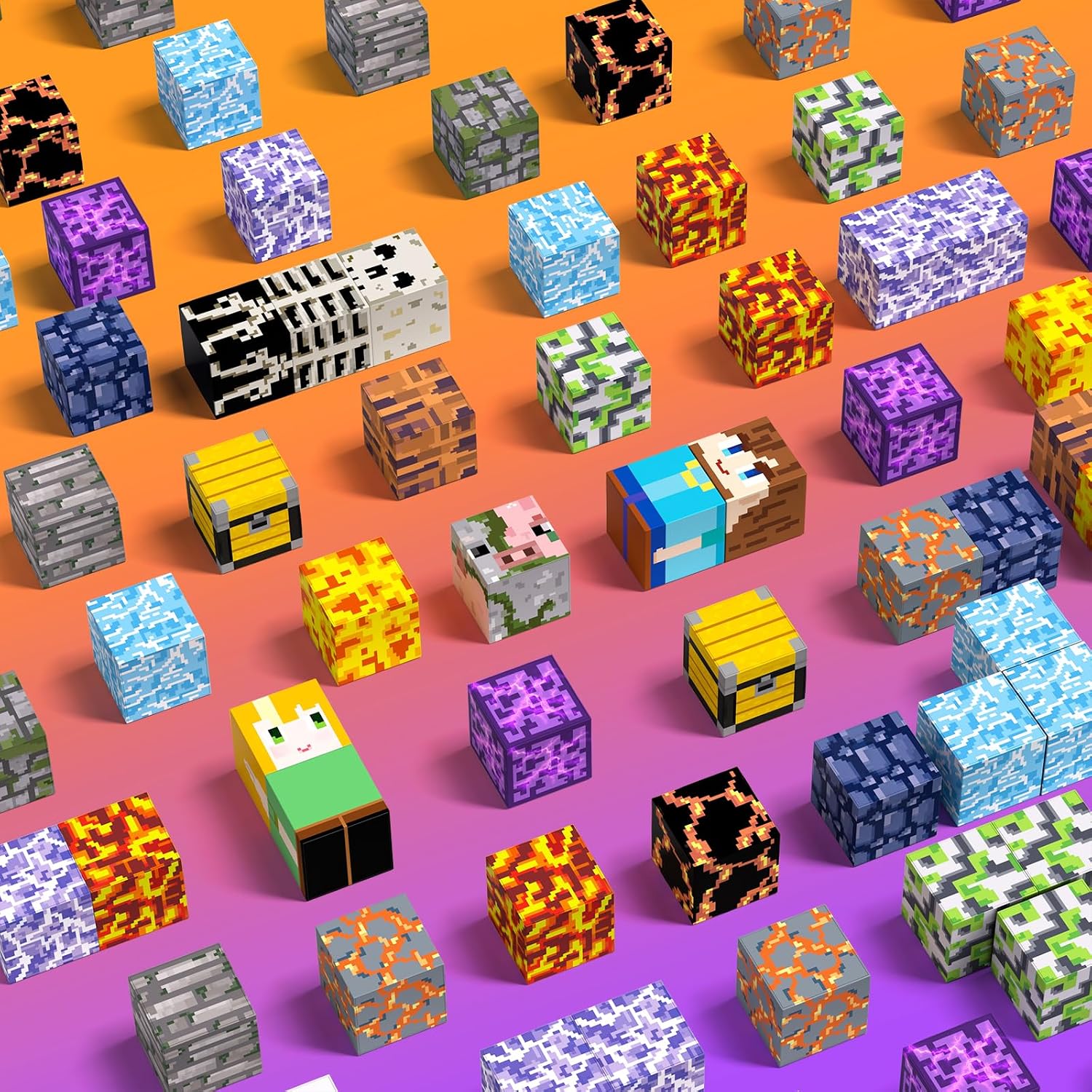 Detalle de SSAWER Magnetic Blocks 100PCS STEM set