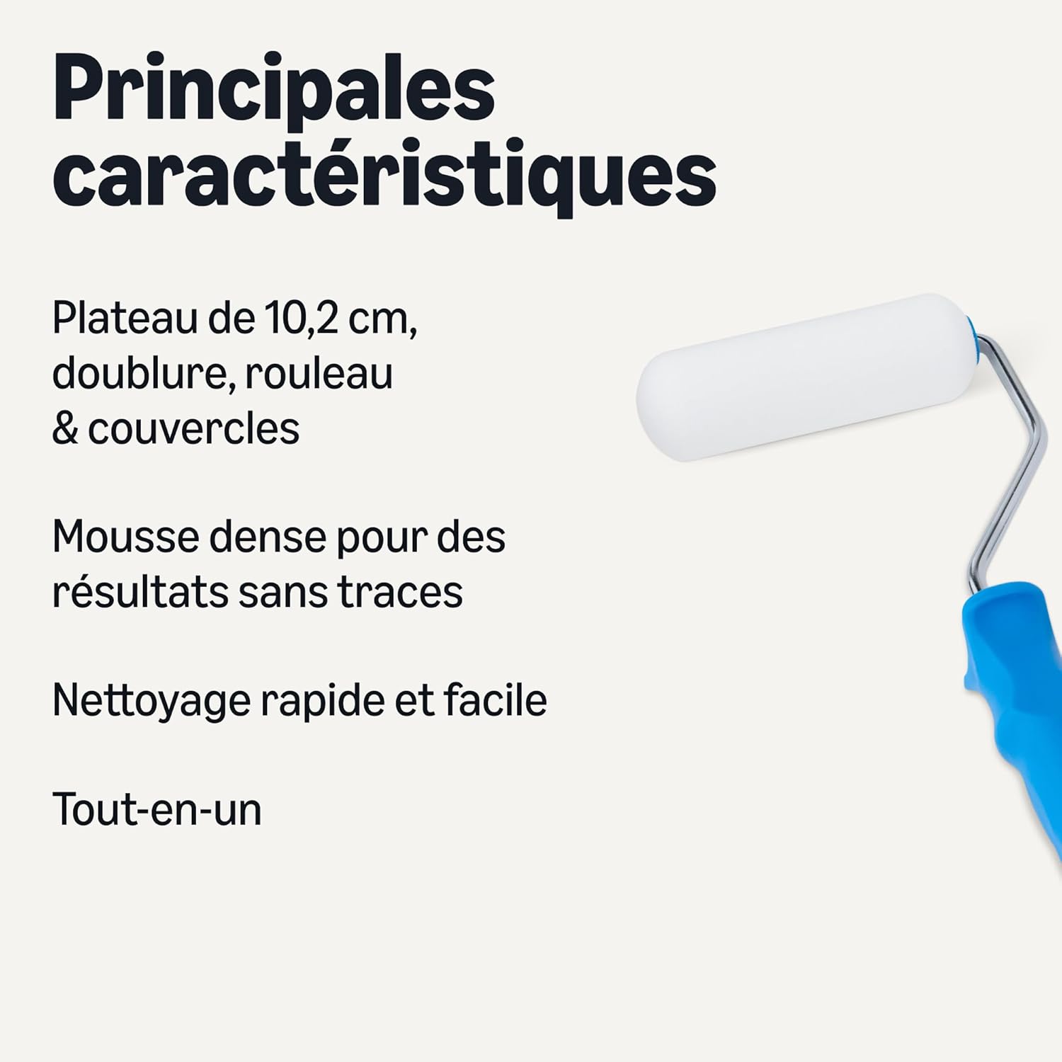 Thumbnail 1 de Amazon Basics Kit rouleaux 10,2 cm 🎨