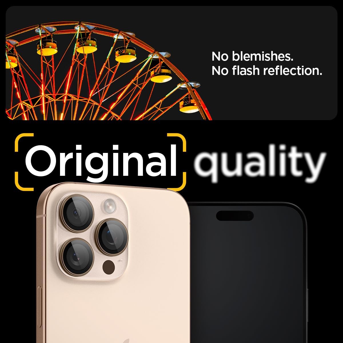 Thumbnail 4 de Spigen Glas.tR EZ Fit Optik Pro - Protector Cámara iPhone