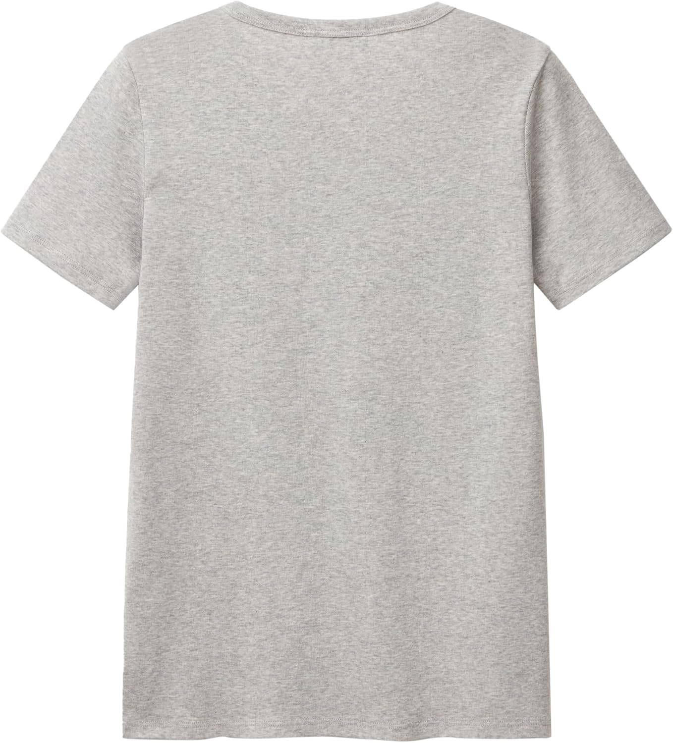 Thumbnail 2 de Benetton Damen Basic T-Shirt 100% Baumwolle