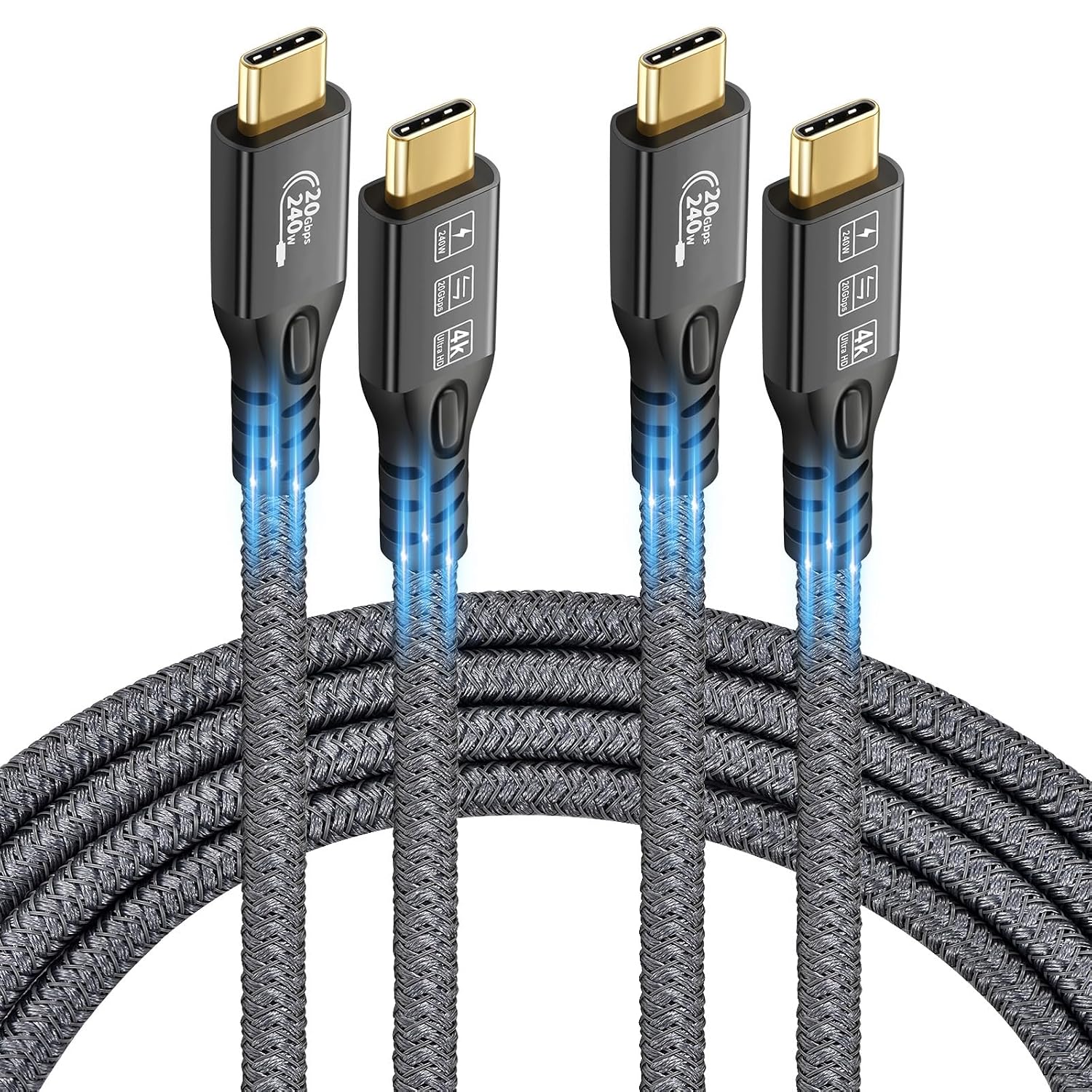Detalle de 20Gbps USB C 3.2 Gen 2 Cable 240W