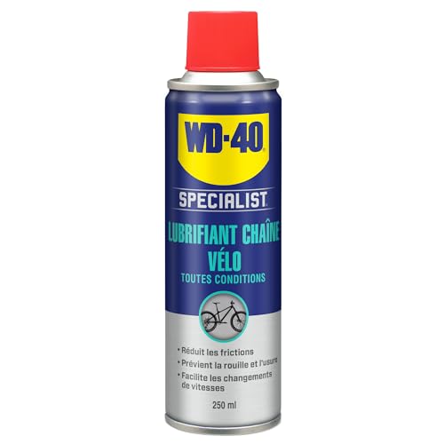 WD-40 Specialist Lubrifiant Chaîne Vélo Toutes Conditions 250 ml