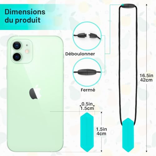 Thumbnail 6 de Tilcare Chew Chew – Collier à mâcher en silicone, lot de 8