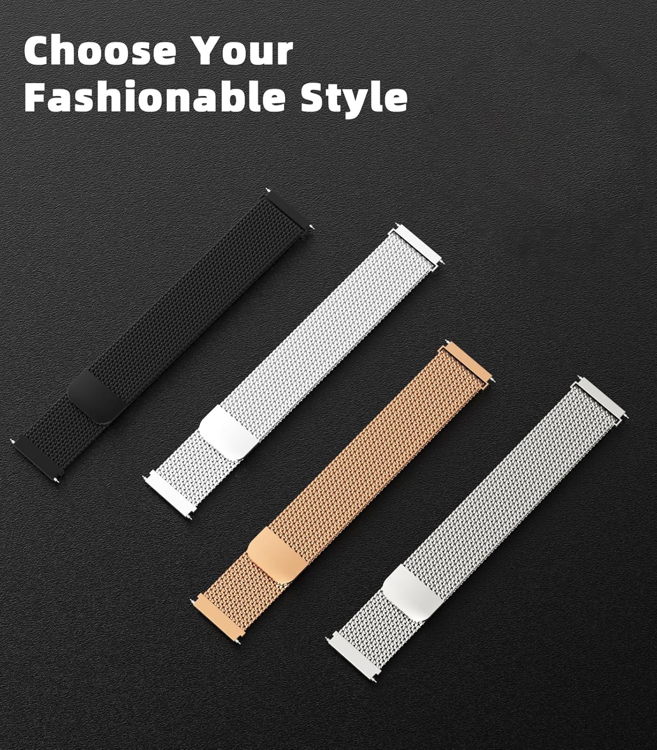 Thumbnail 3 de Astorgos Milanese Loop Strap 20mm