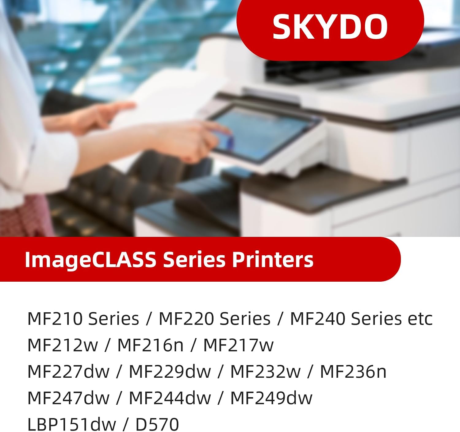 Thumbnail 1 de Skydo 137 CRG137 Compatible Black Toner Cartridges, 2-Pack, Up to 2,400 Pages Each