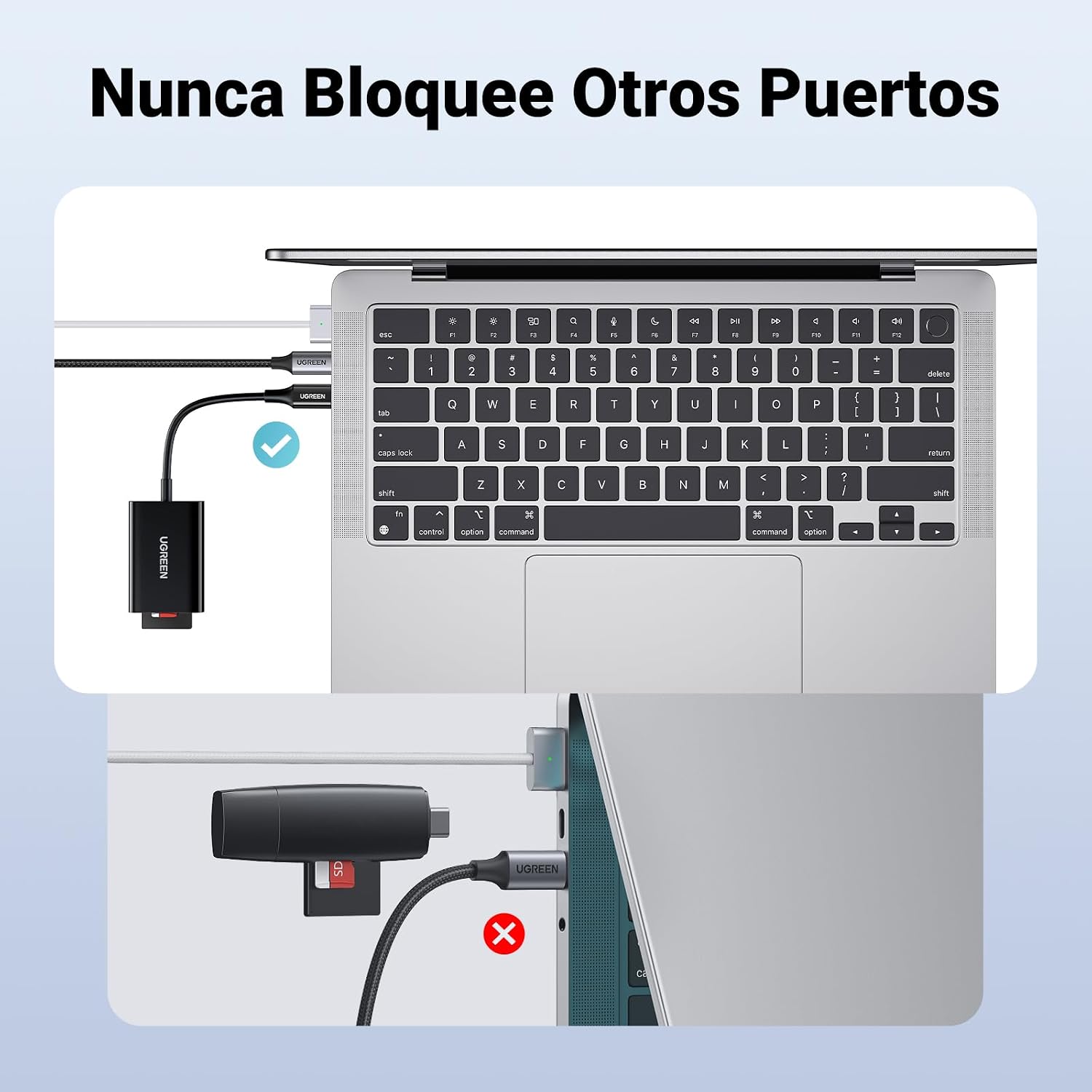 Thumbnail 6 de UGREEN Lector de Tarjetas USB C: Compatible con iPhone y MacBook