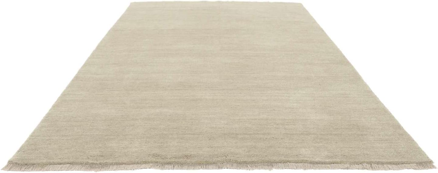 Detalle de RugVista Handloom fringes – ręcznie wykonany dywan shaggy 250 x 350 cm, greige