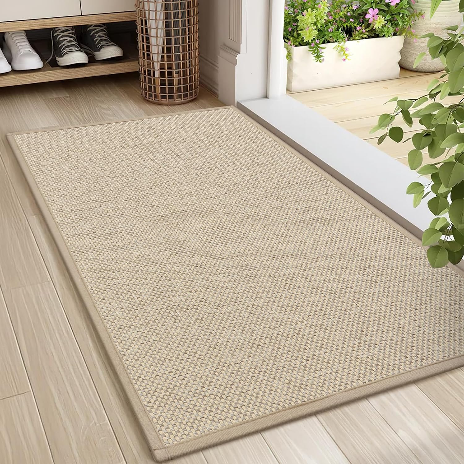 Detalle de LEKEEPGO Door Mat 24x36 Indoor Entryway 🏠