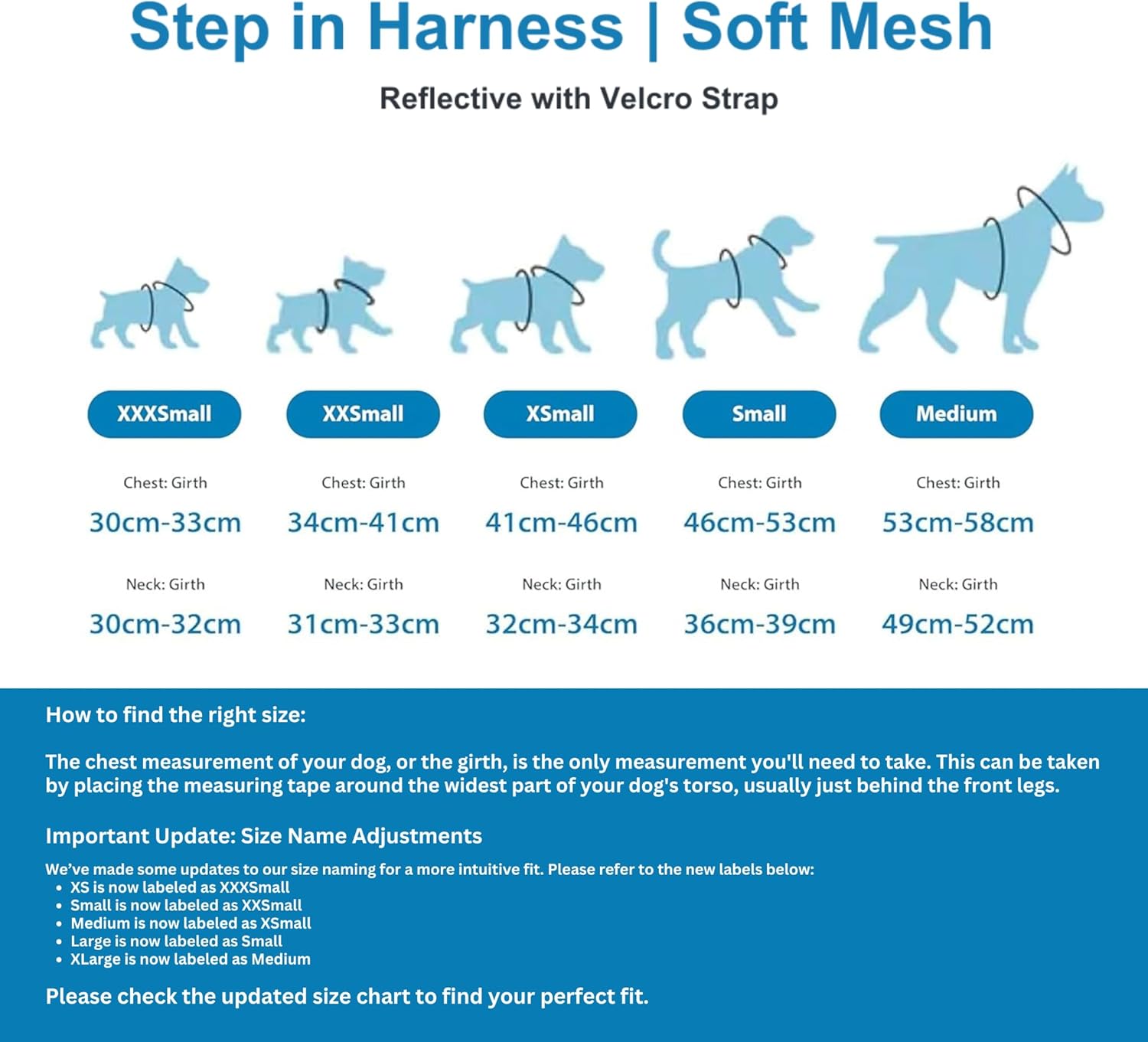 Thumbnail 1 de BullyBillows Step-In Dog Harness With Handle (Black) – XX Small for Small Breeds & Puppies