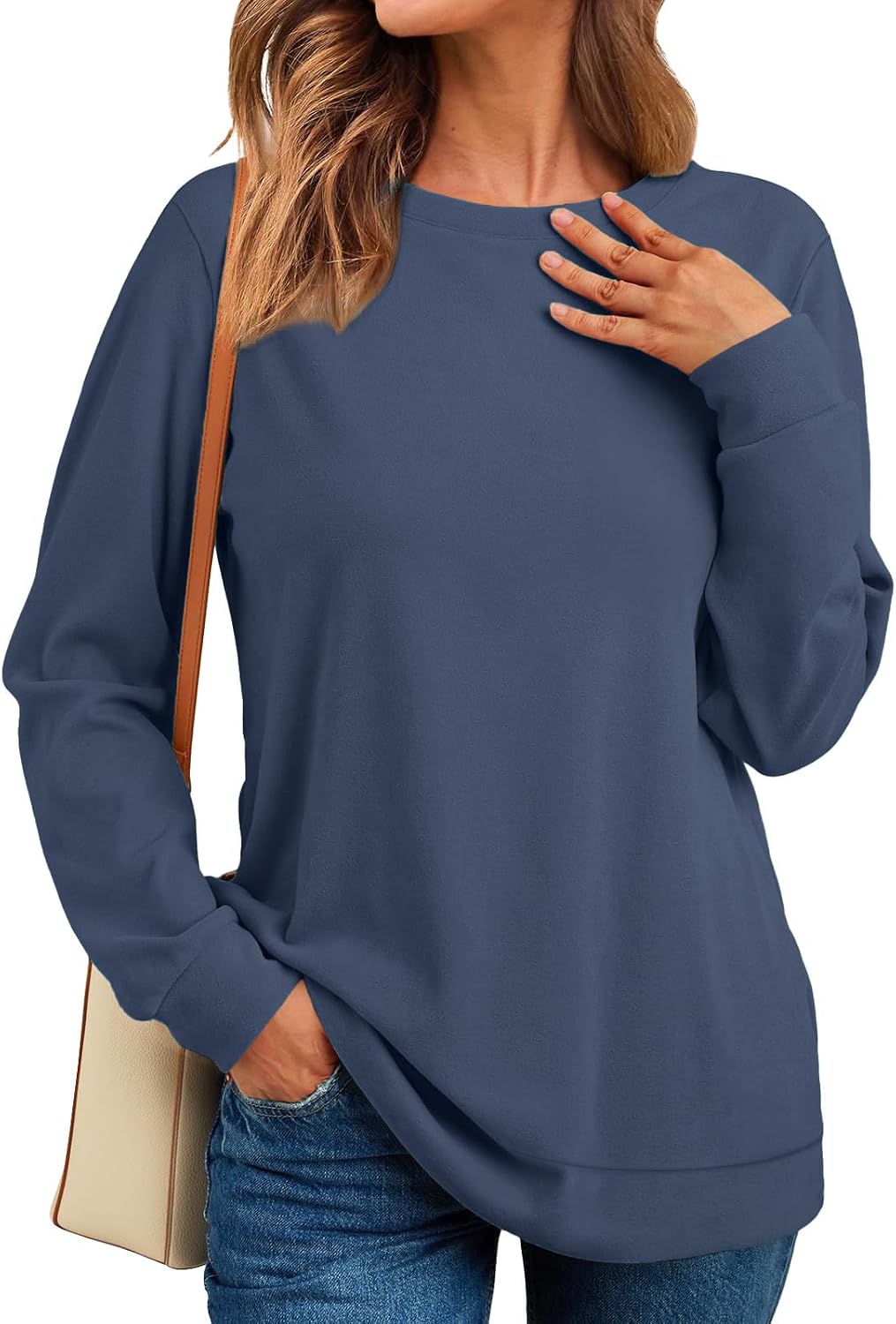 Thumbnail 2 de RUMIA Crewneck Fall Sweatshirt for Women