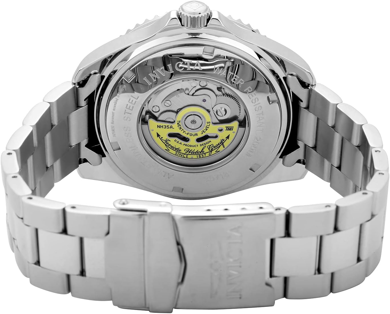 Thumbnail 3 de Invicta Pro Diver 35718 – montre homme à mouvement automatique en acier inoxydable, cadran bleu (47 mm)