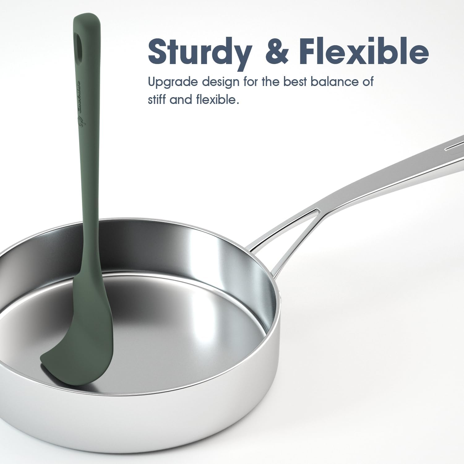 Detalle 2 de ChefAide 5-Pc Silicone Spatula Set 600°F