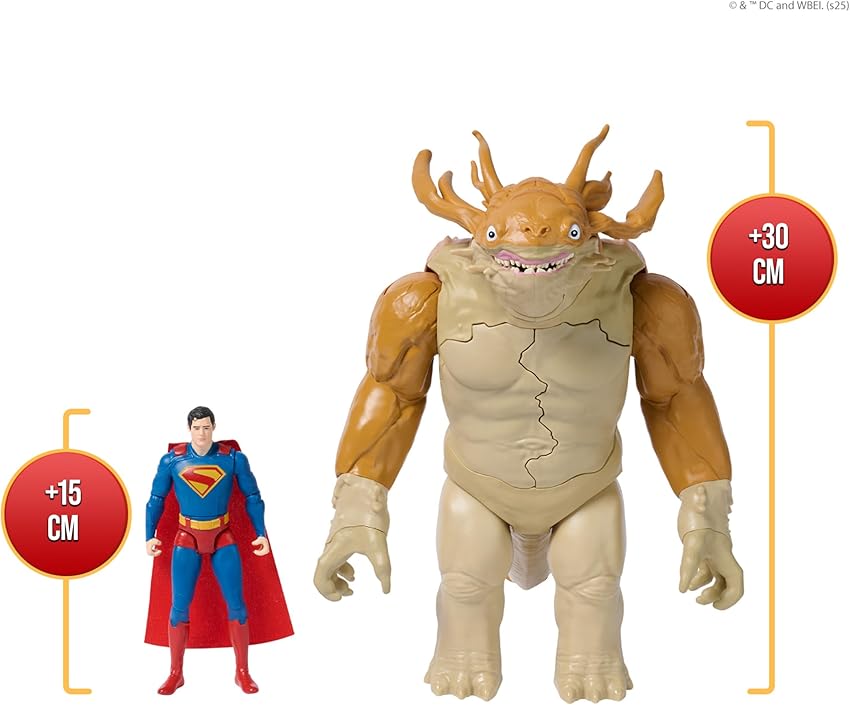 Detalle de Superman vs. Kaiju Slime Battle Action Figure 🦸