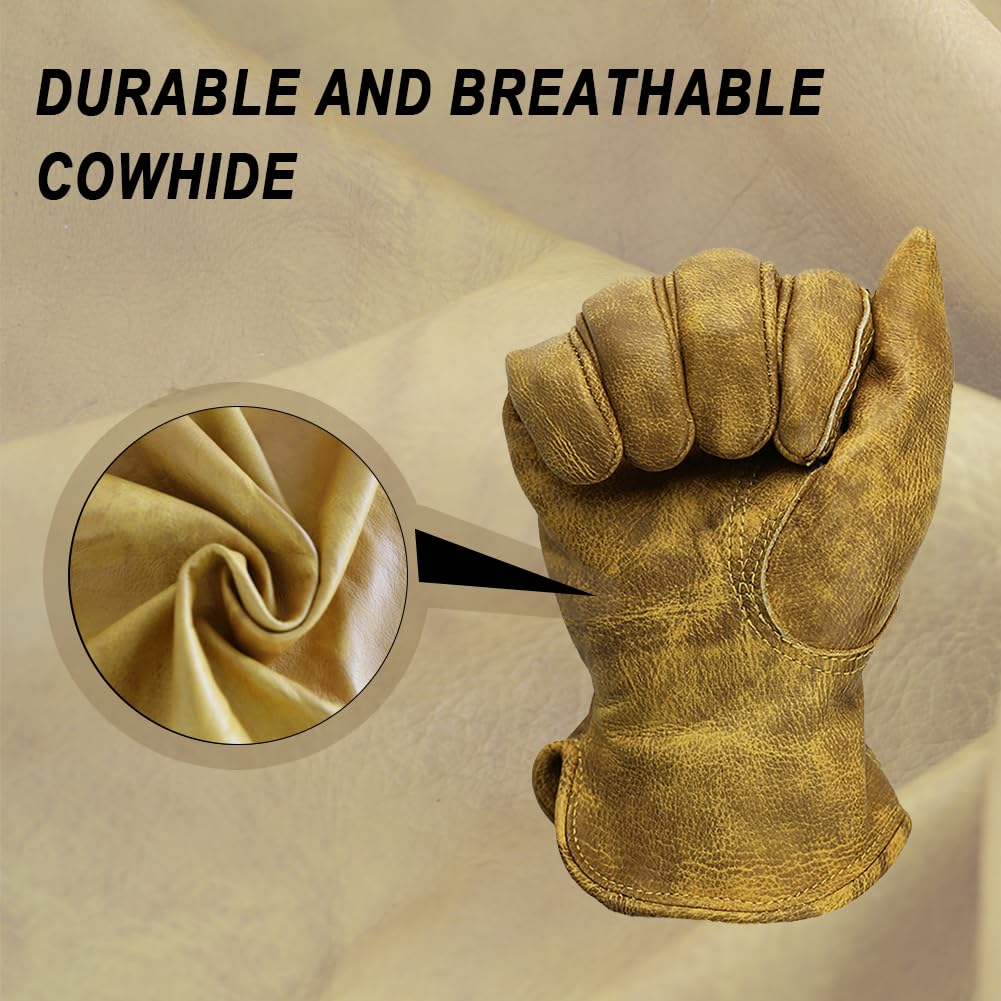 Thumbnail 5 de OLSON DEEPAK Cowhide Leather Work Gloves Large