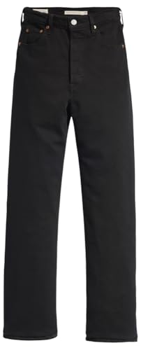 Thumbnail 7 de Levi’s Ribcage Straight Ankle vaqueros negros “Black Heart” para mujer (29W / 27L)