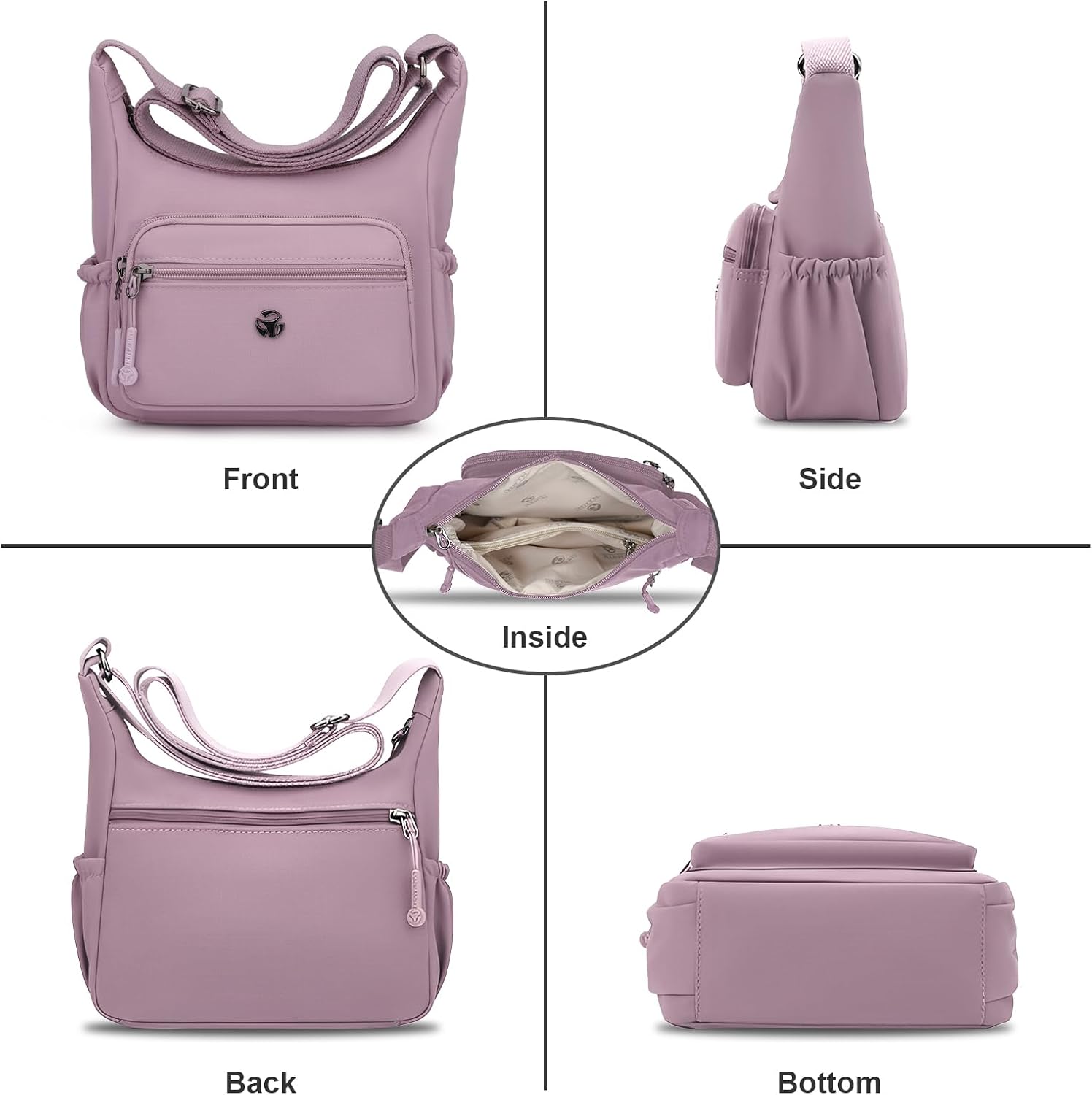 Thumbnail 2 de LassZone Women's Multi Pocket Crossbody Bag