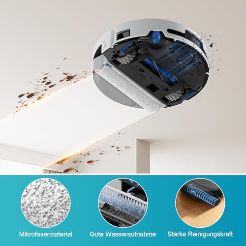 Detalle de Zubehör für ECOVACS DEEBOT T90 / X9S / X12 PRO Omni von Bisenkud – Ersatzteile im Überblick