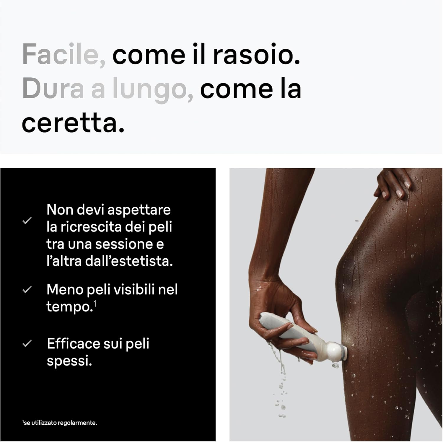 Thumbnail 3 de Braun Silk·épil 9 epilatore elettrico donna Wet & Dry con testina ampia e testina radente